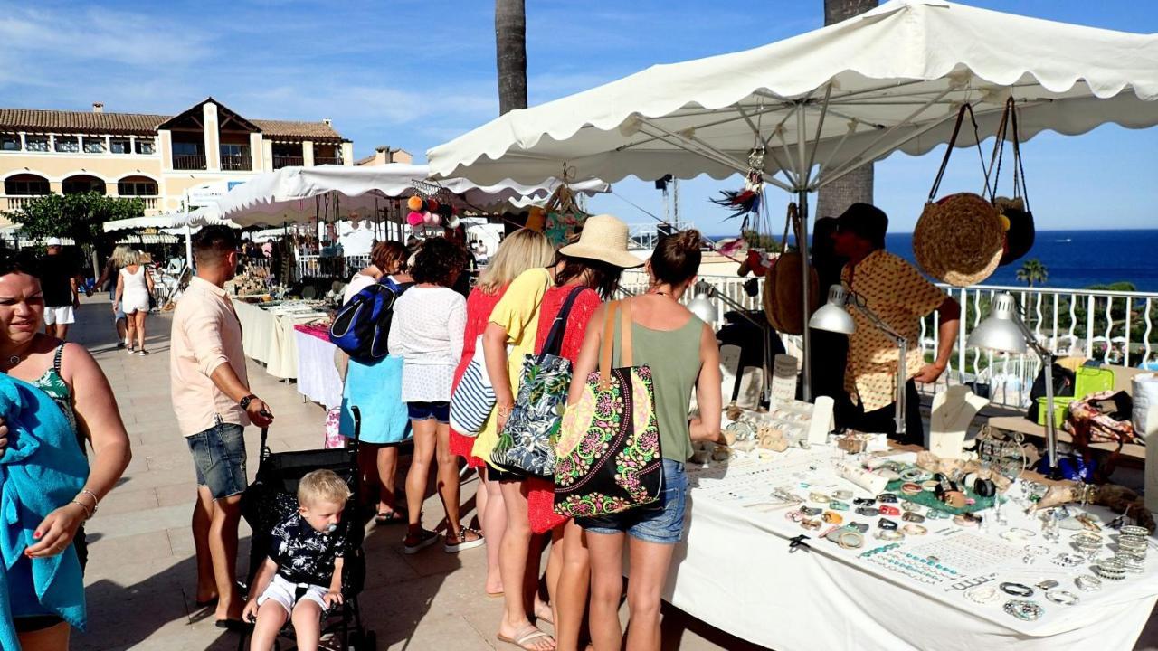 Cap Esterel T2 1ch 4-5p Rez-de-Jardin Vue Mer, Piscine, Parking et Ménage inclus, WIFI gratuit Saint-Raphaël Exterior foto